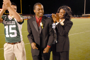 Outgoing autistic student EHS homecoming king